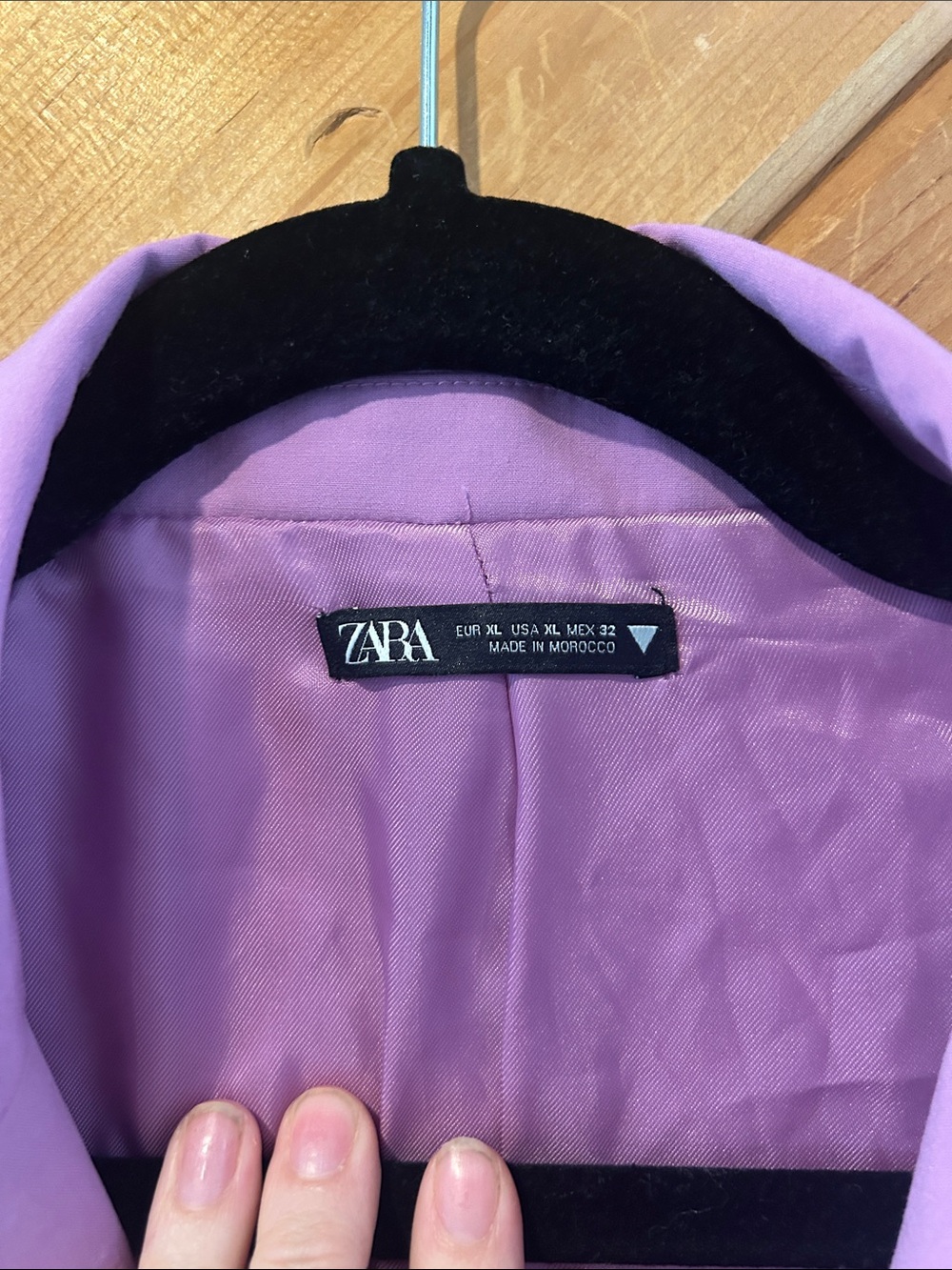BLOGGER'S FAVE! Zara Cut Out Purple Lilac Blazer Dress - Picture 6 of 7
